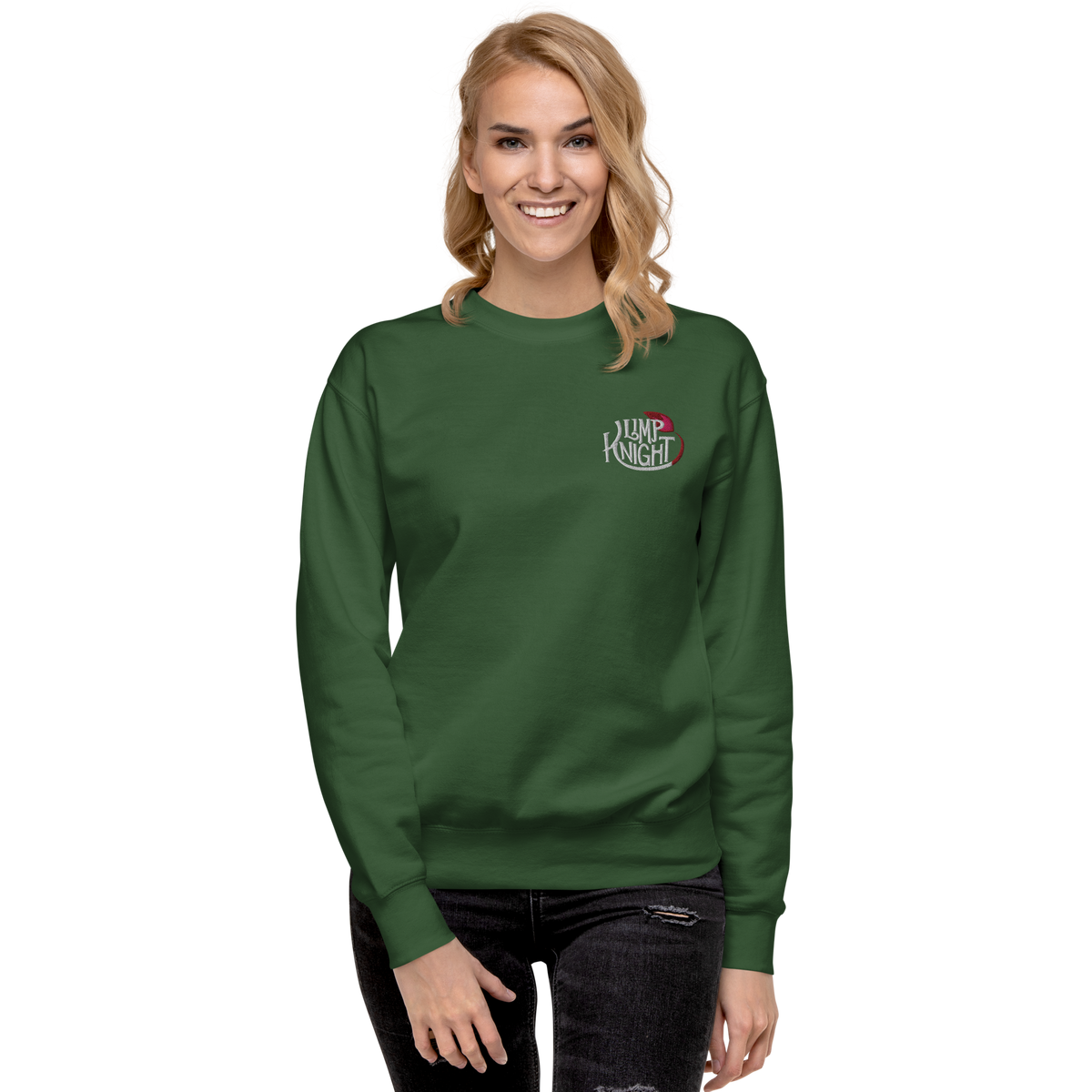 Limp Knight Embroidered Sweater – Bad Ideas Productions
